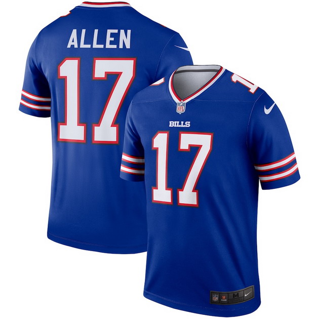 mens nike josh allen royal buffalo bills legend jersey